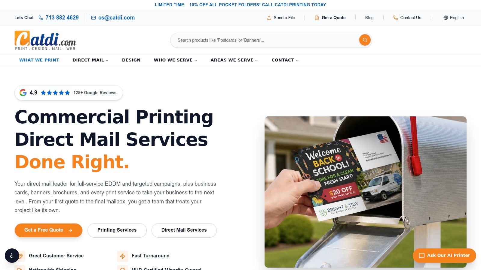 Catdi Printing (serving Sugar Land/Richmond)