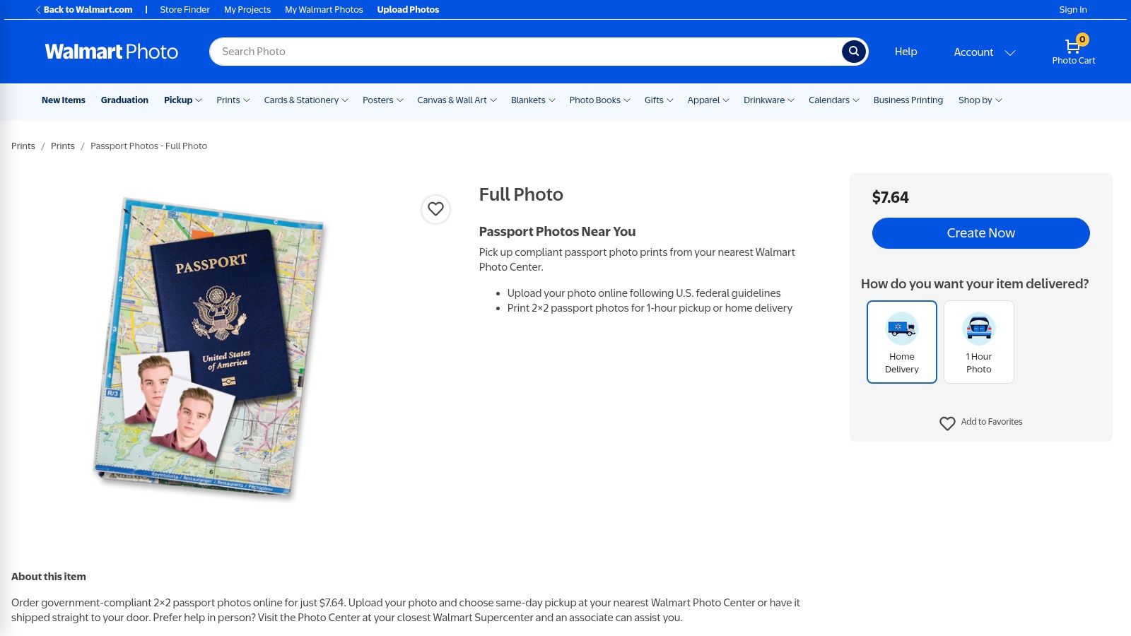 Walmart Photo Center