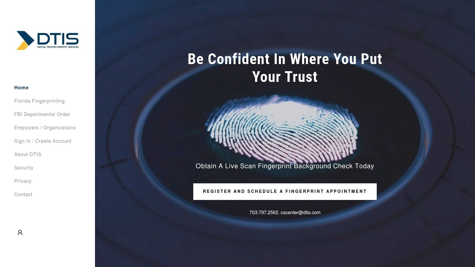 Daon Trusted Identity Services (DTIS), FBI-Approved Channeler
