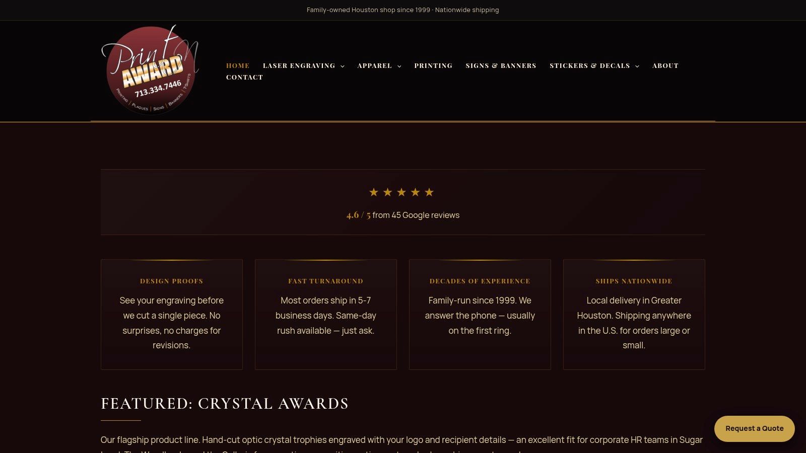 Print N Award