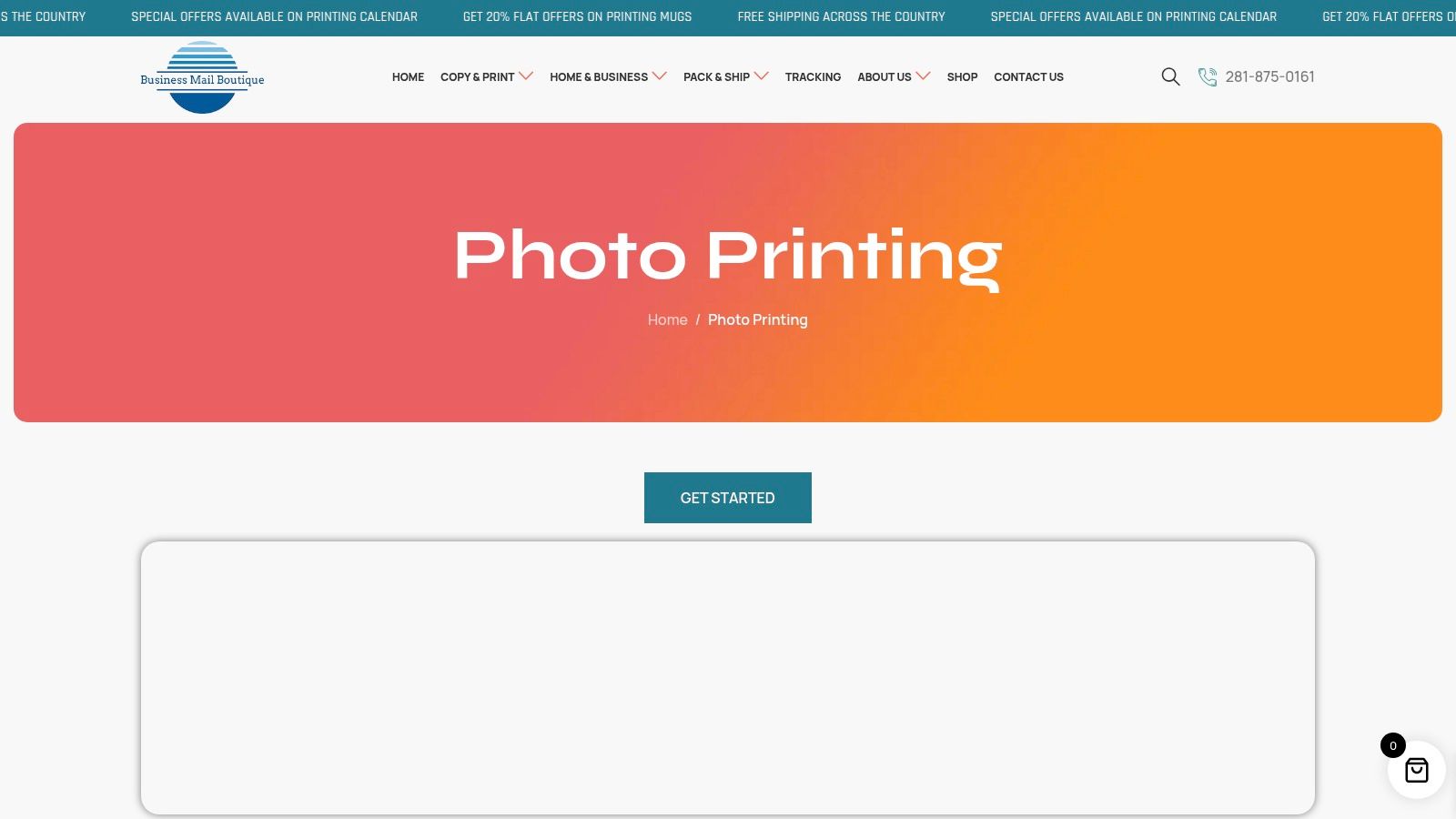 Pick: Photo Printing – Business Mail Boutique