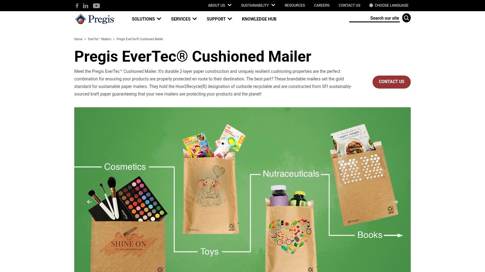Pregis – EverTec Paper Padded Mailers