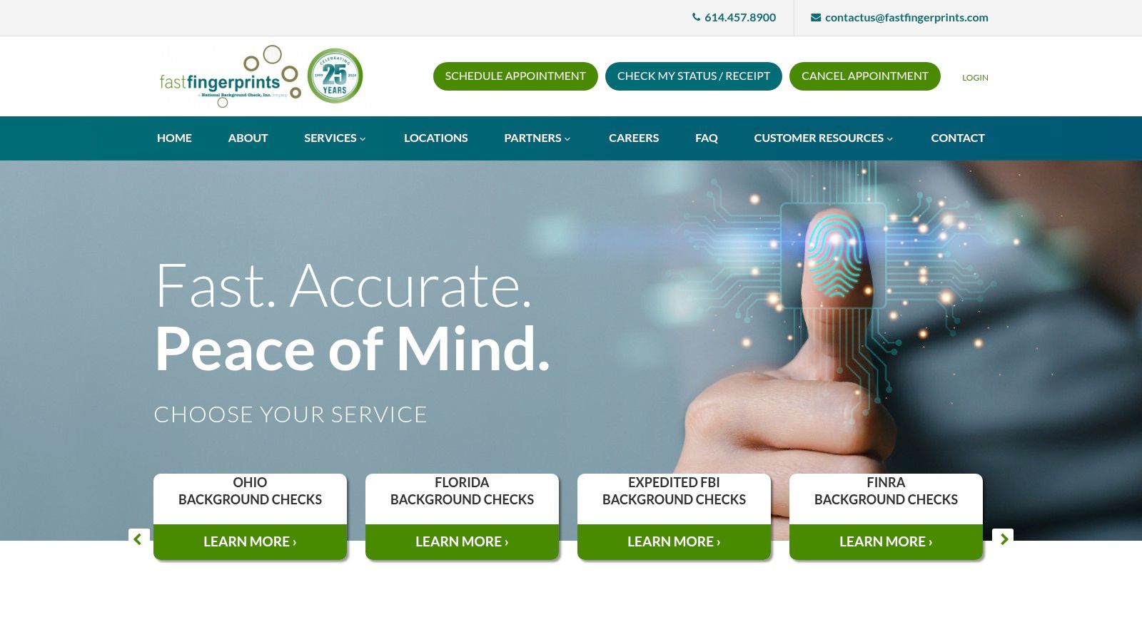 National Background Check, Inc. (FastFingerprints)