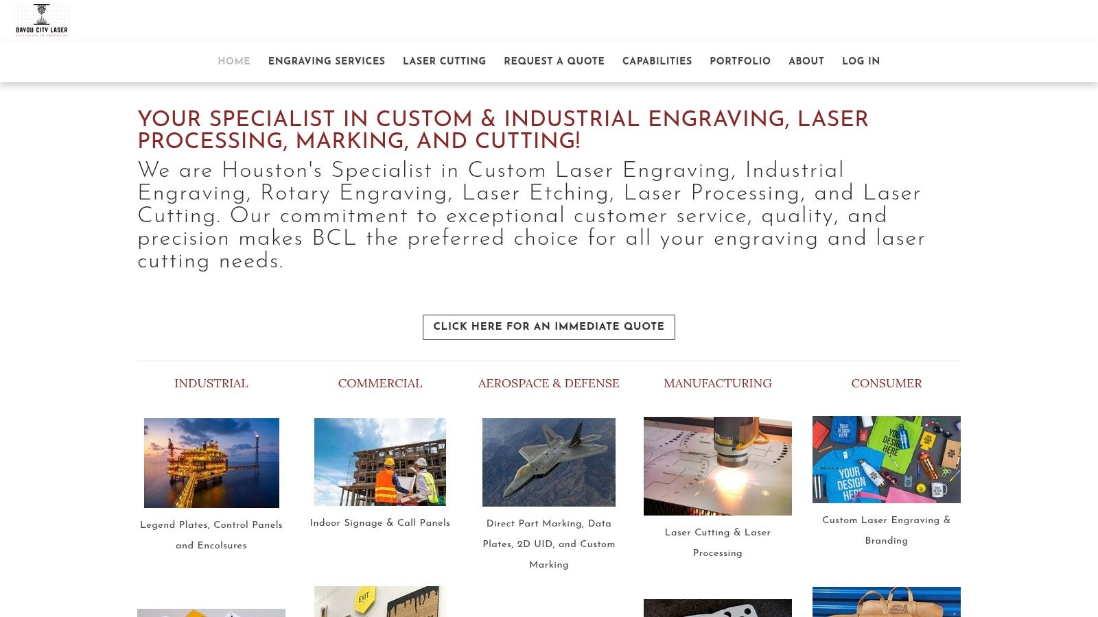 Bayou City Laser BCL