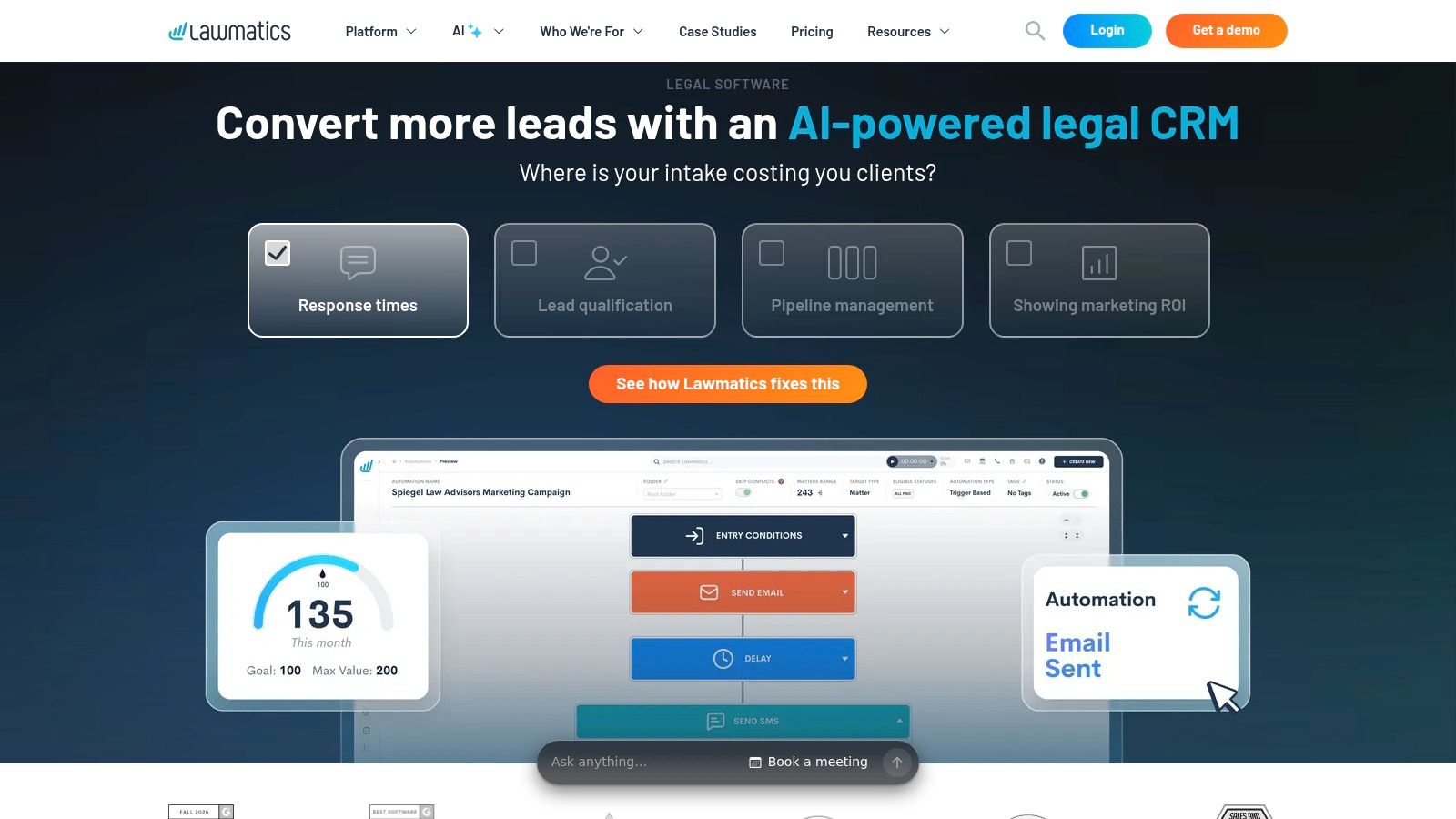 Smith.ai AI receptionists and live agents
