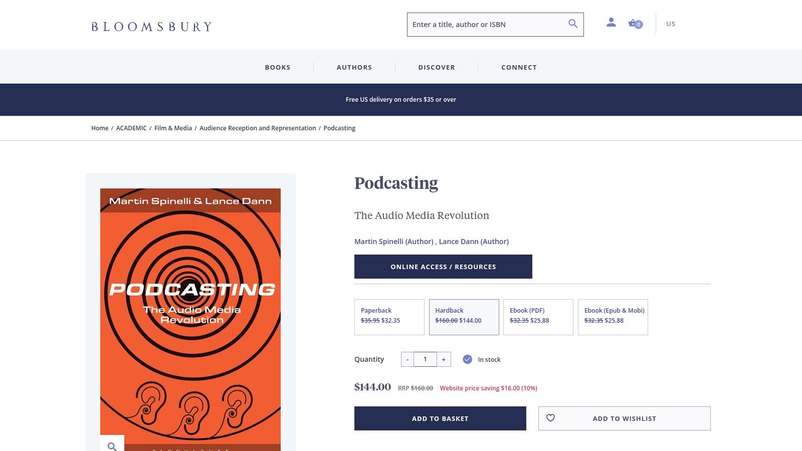Podcasting: The Audio Media Revolution, Martin Spinelli and Lance Dann