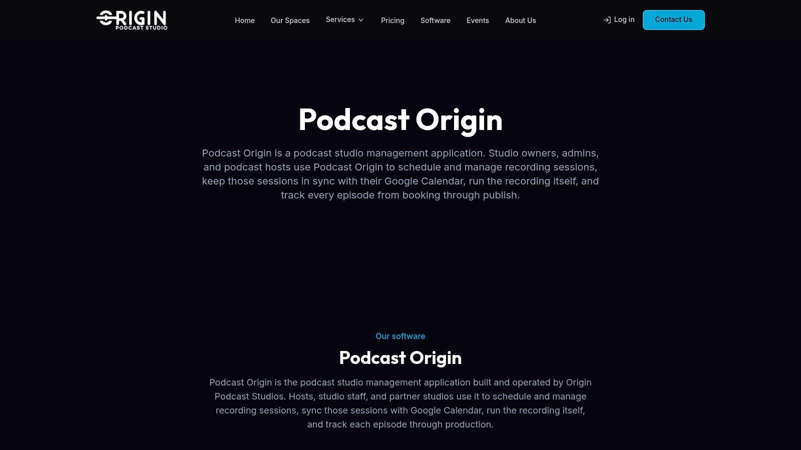 Podcast Origin