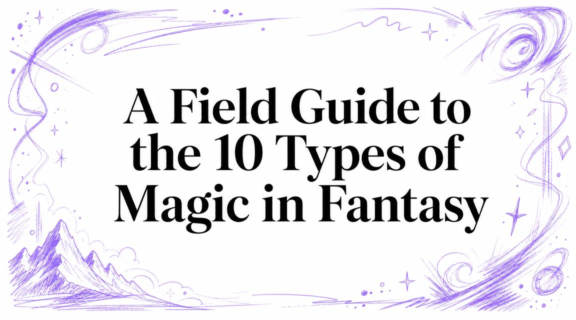 A Field Guide to the 10 Types of Magic in Fantasy - Novelium
