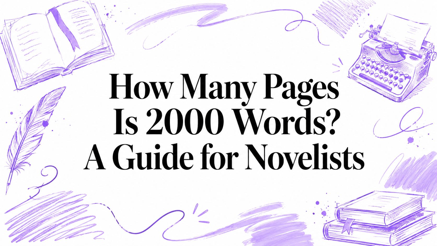 How Many Pages Is 2000 Words? A Guide for Novelists - Novelium