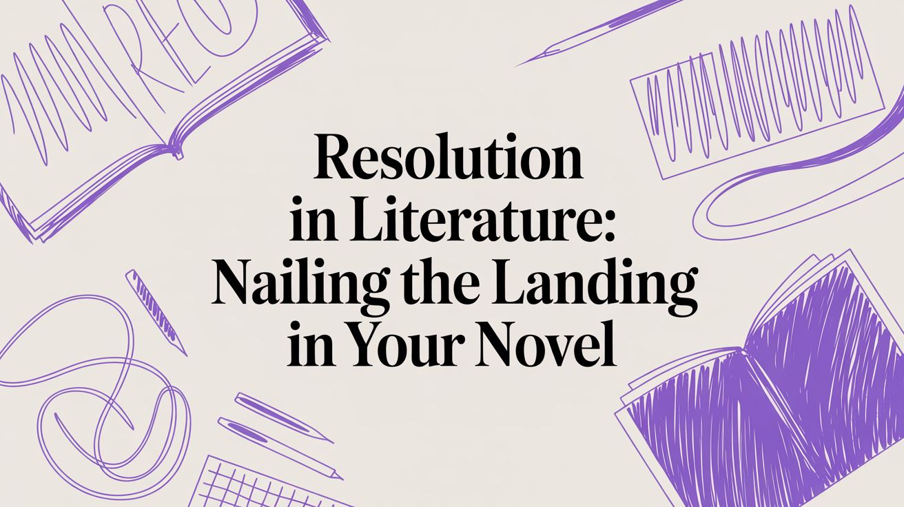 Resolution Image Literature Examples Resolution in Literature: Nailing the Landing in Your Novel - Novelium