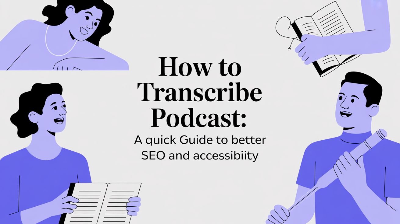 How to transcribe podcast: A quick guide to better SEO and ...