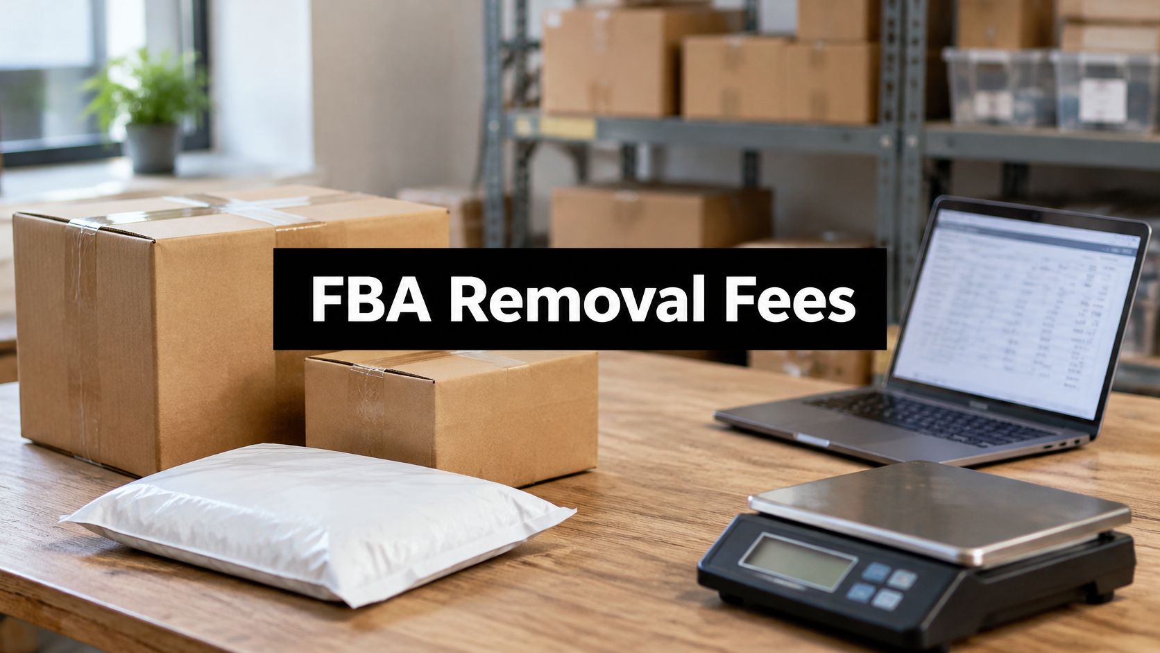 FBA Removal Order Fees: Rates and How to Review Them