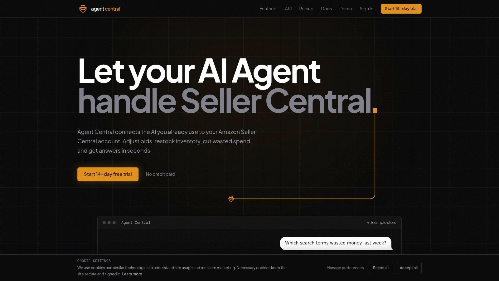 Screenshot from https://agentcentral.to