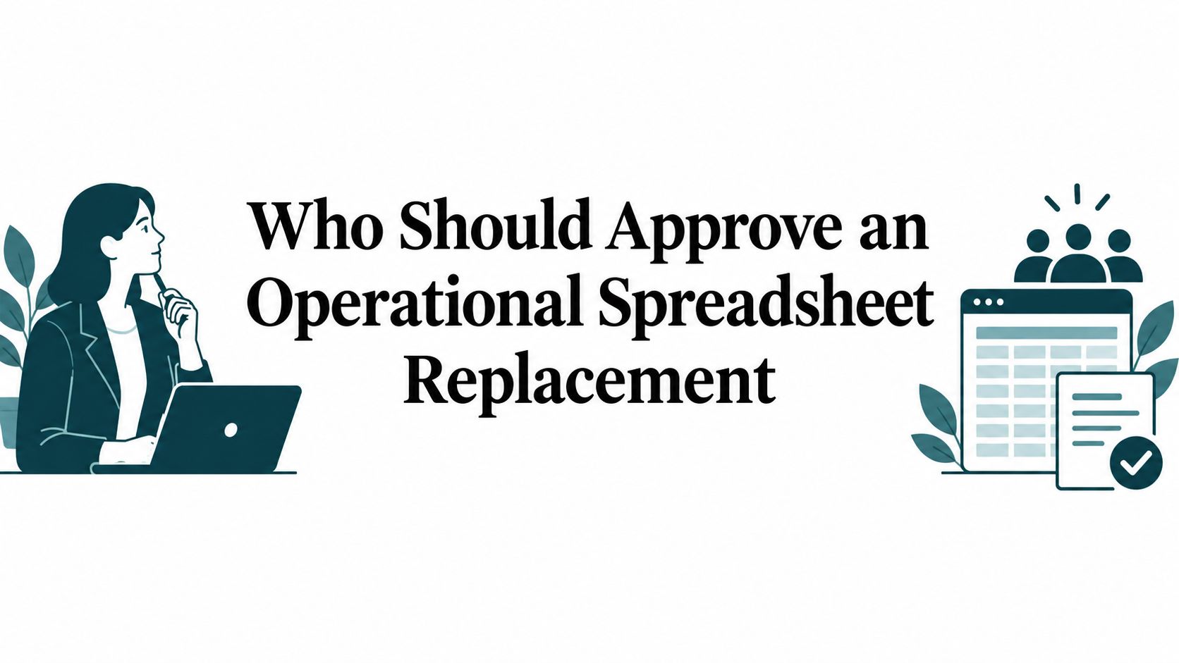 Who Should Approve an Operational Spreadsheet Replacement?