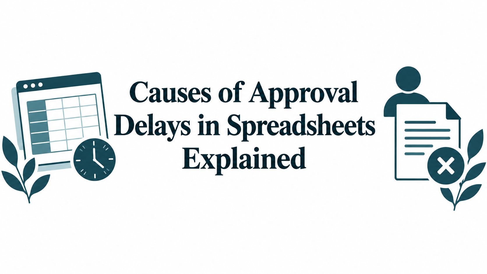 Causes of Approval Delays in Spreadsheets