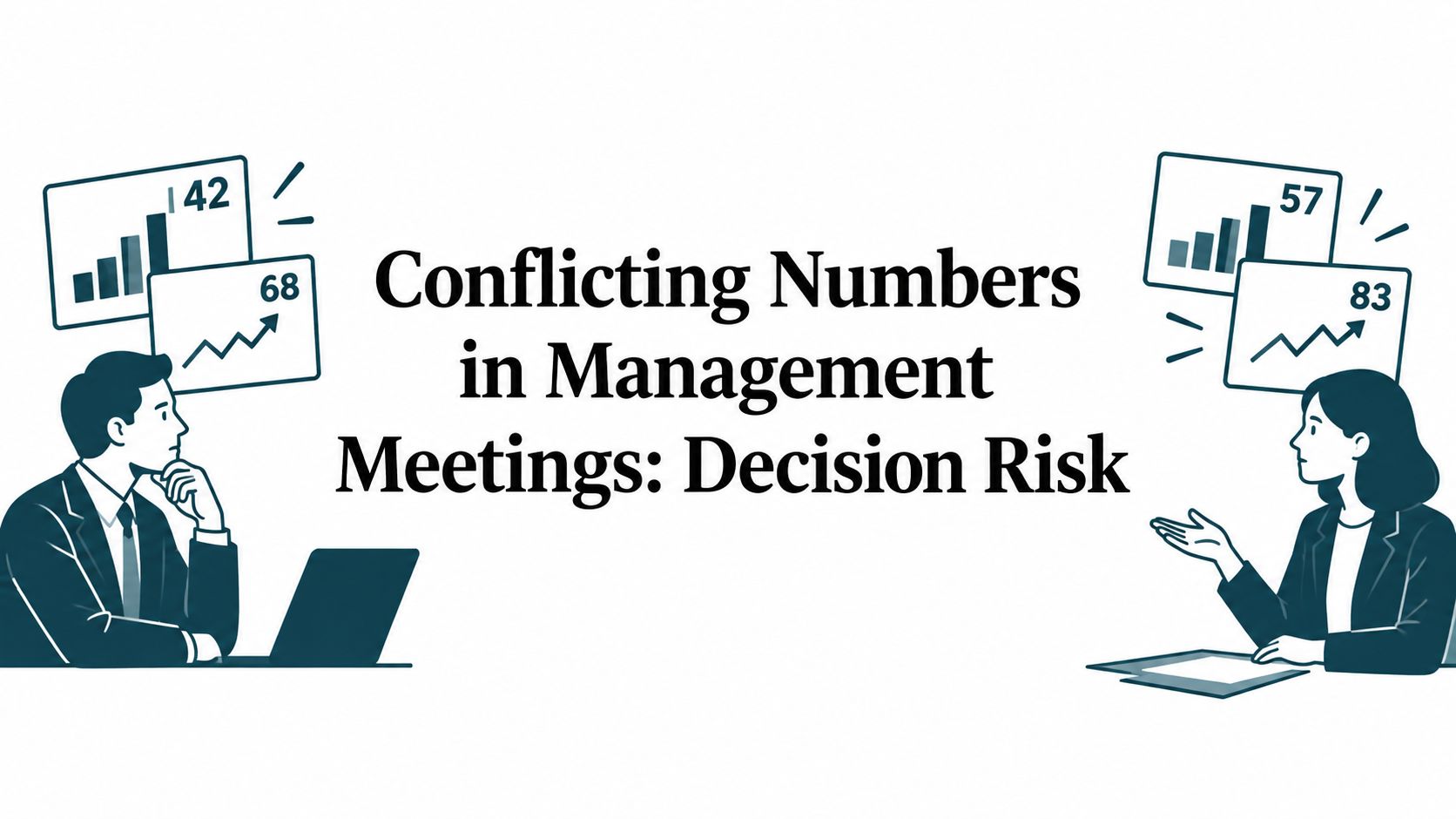 Conflicting Numbers in Management Meetings: Decision Risk and Accountability