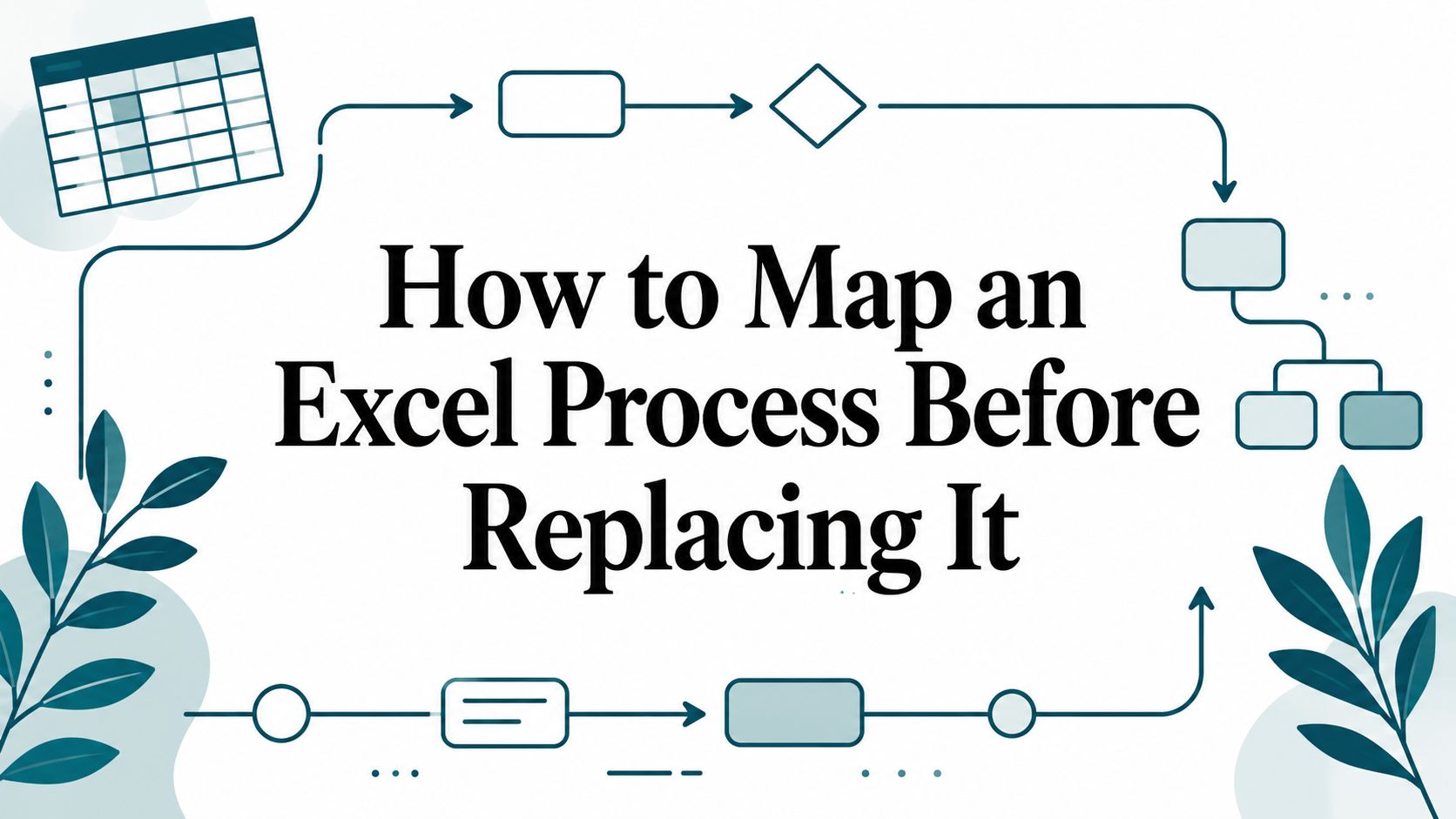 How to Map an Excel Process Before Replacing It