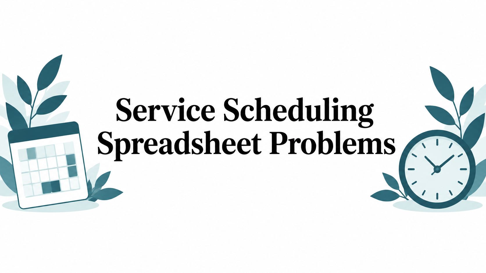 Service Scheduling Spreadsheet Problems: When Live Dispatch Needs More Control