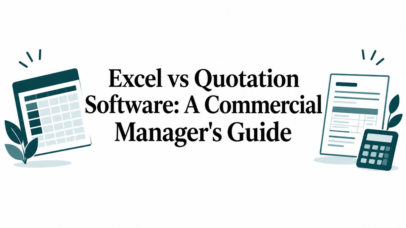 Excel vs Quotation Software for Commercial Quote Control