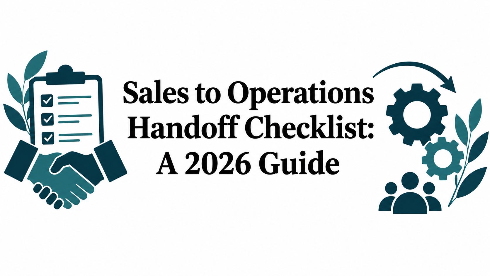 Sales to Operations Handoff Checklist for Accepted Sales