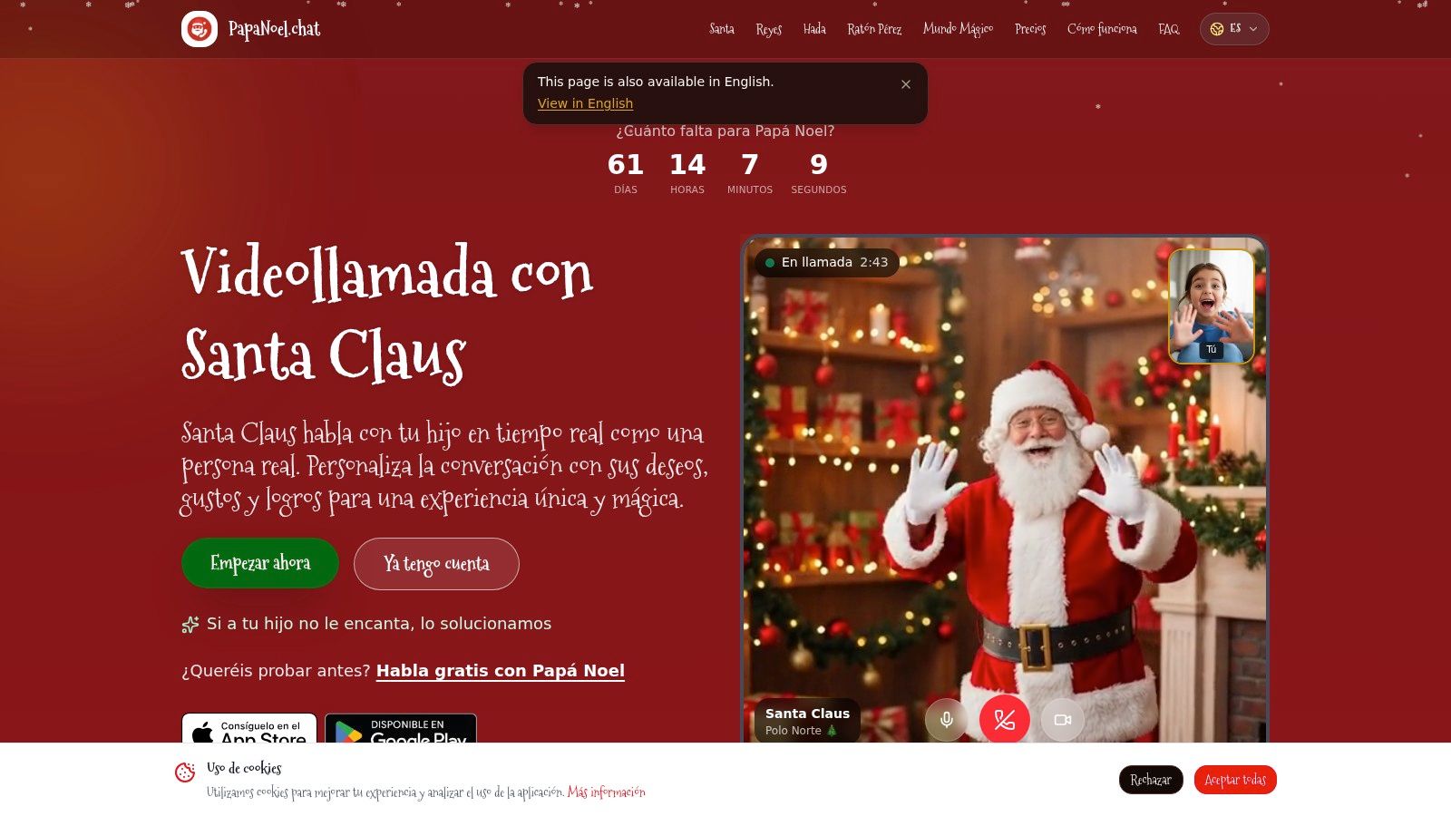 Papá Noel Chat