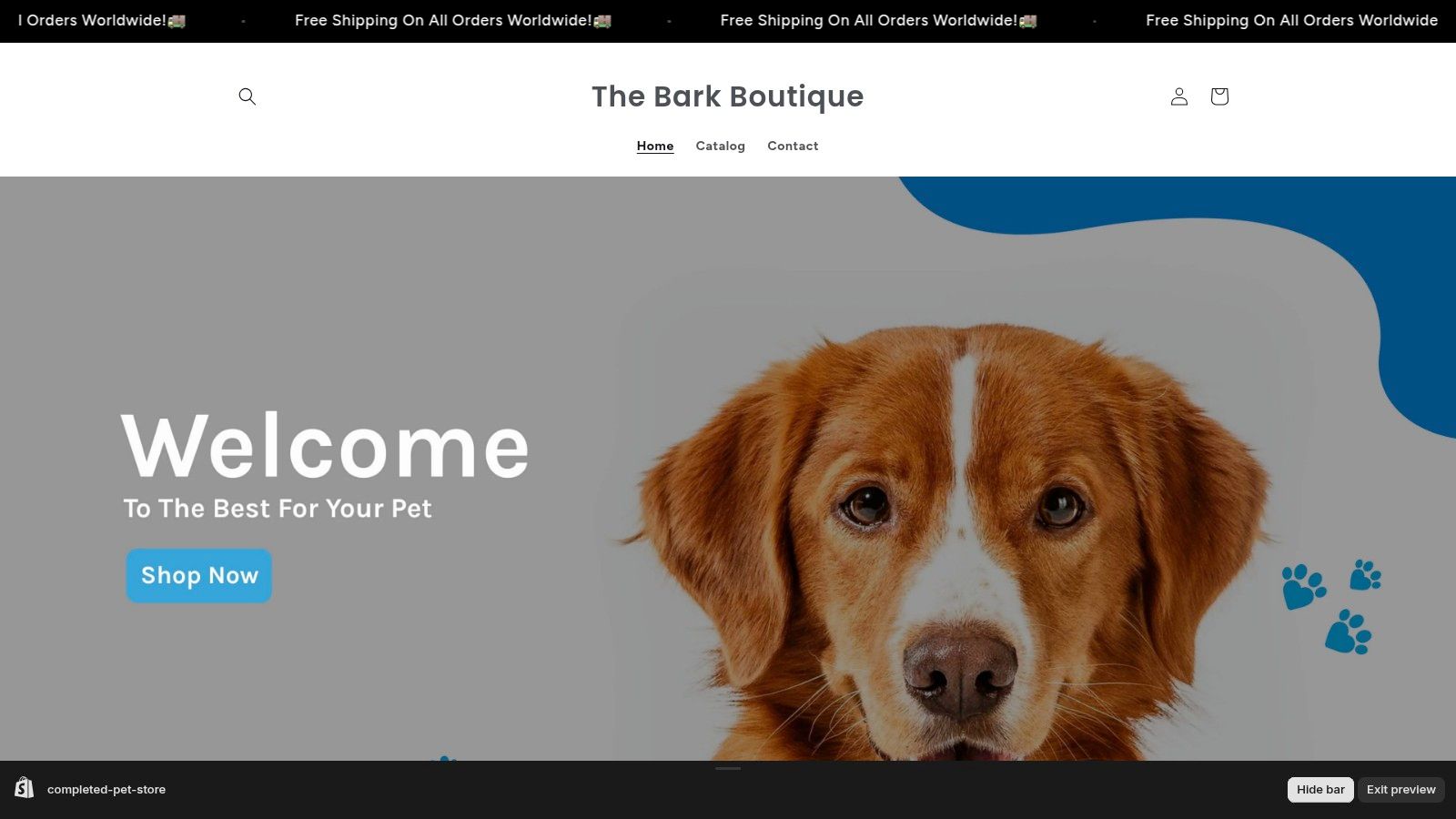 Screenshot from https://www.thebarkbotique.store/?_cd=466e39a642792ecc4ed594e2c31701c35d39b55399752ae47fb0df724b9b9124&_uid=136600224075&preview_theme_id=203301650763&preview_token=a6paug1ebbh7k2j3w3se7zj3giqtu3vw