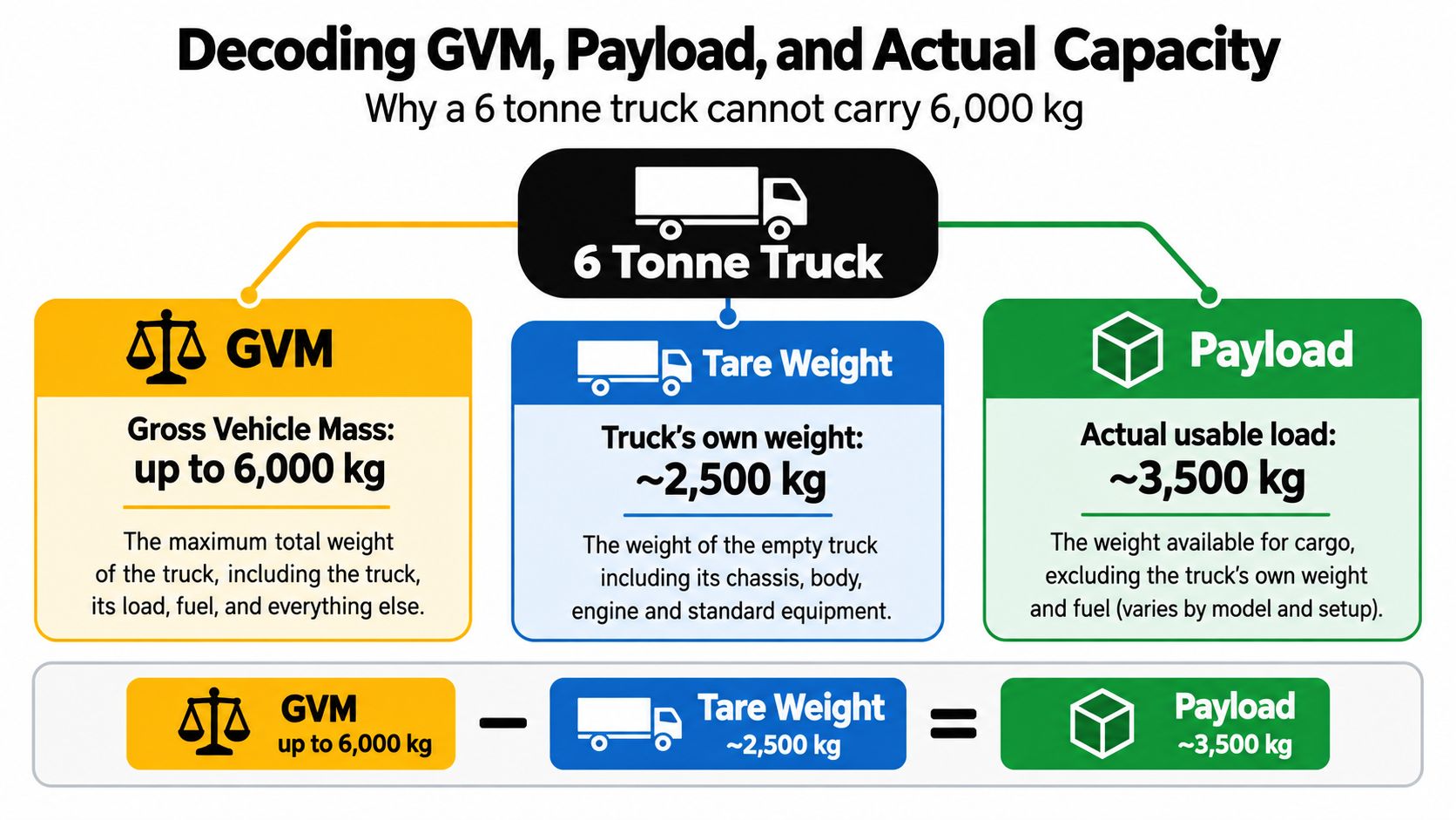 6 tonne truck