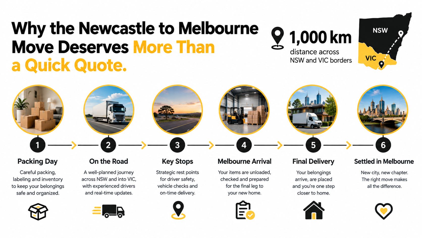 interstate removalists newcastle to melbourne