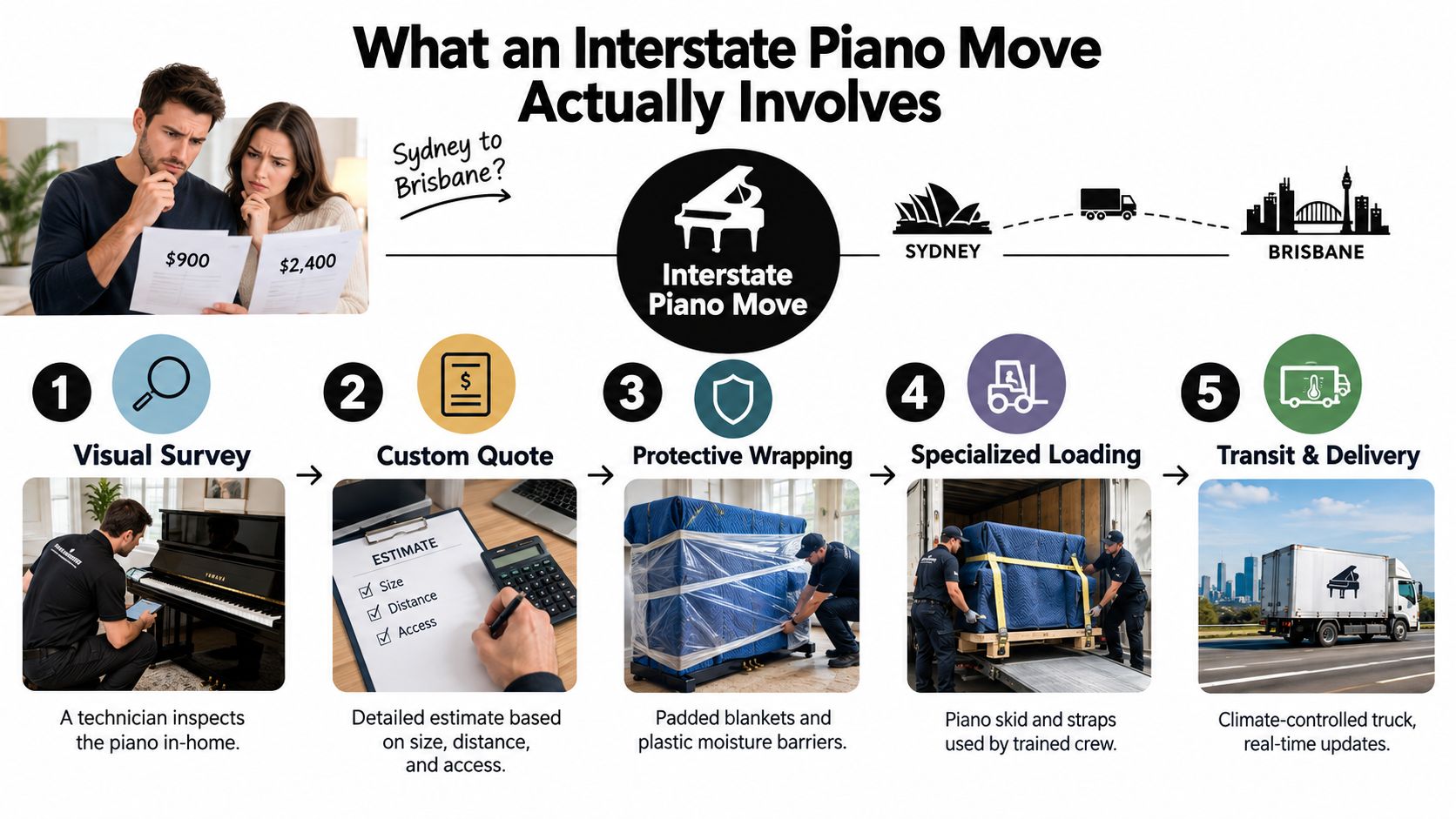 interstate piano removals