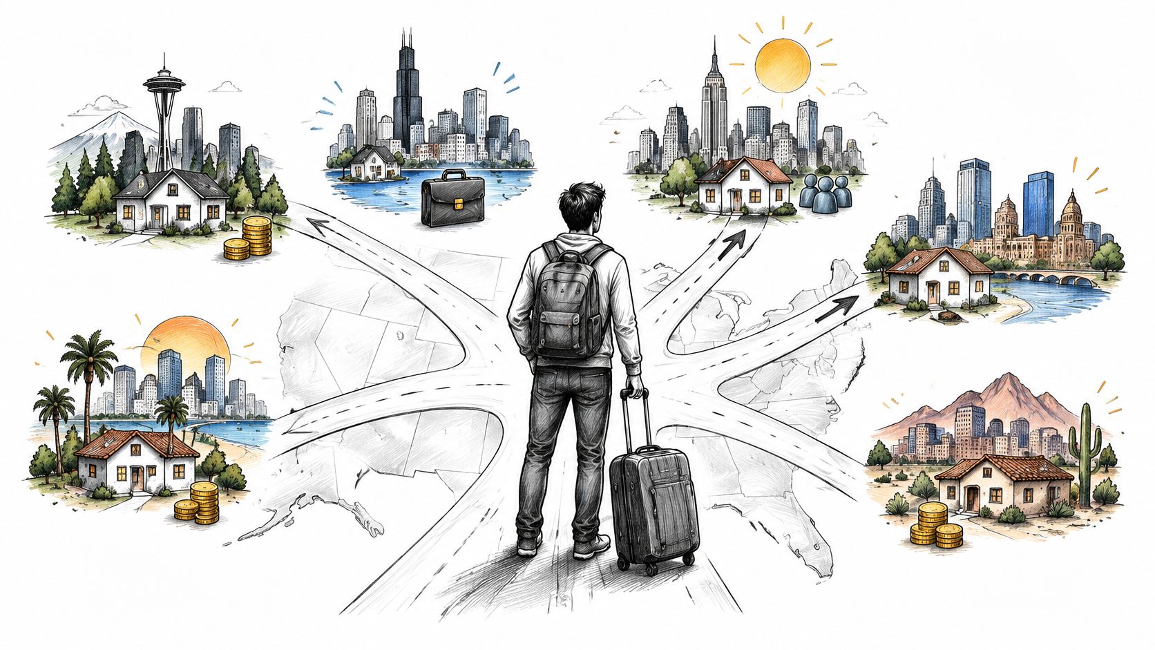 10 Best Places to Move to Start Over in 2026