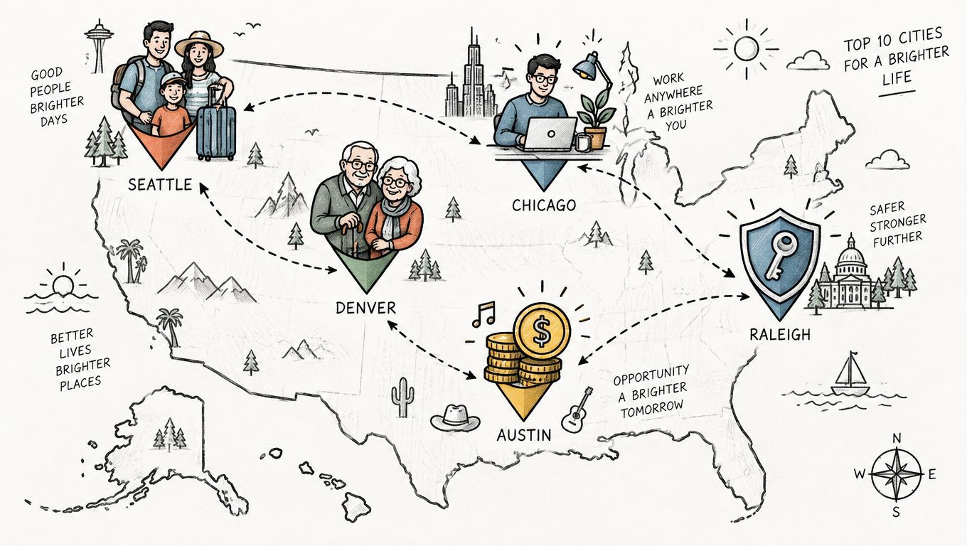 10 Best Places to Move in 2026 by Lifestyle