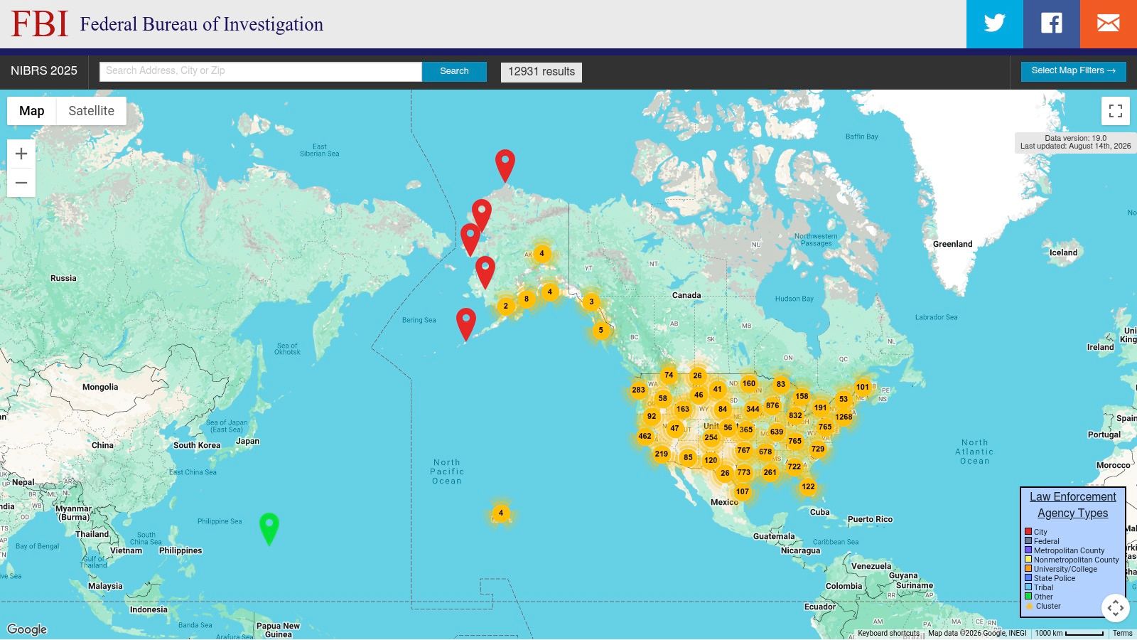 FBI Crime Data Explorer (CDE)