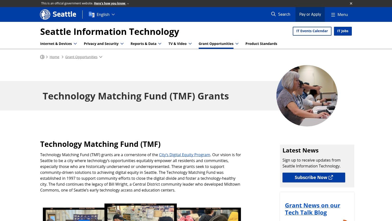 Seattle Technology Matching Fund