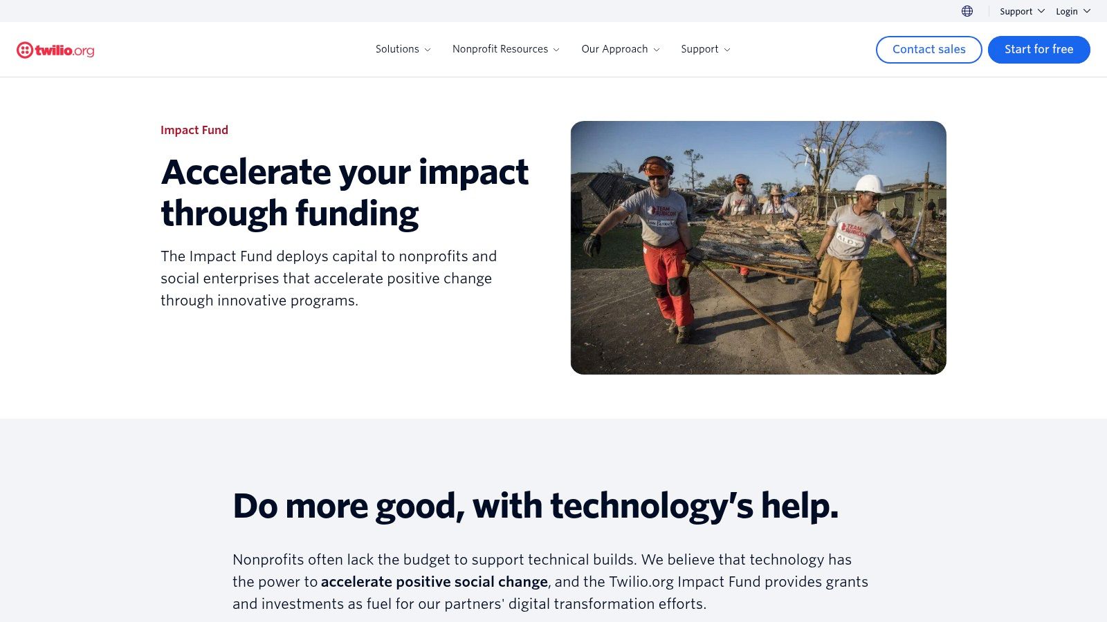 Twilio.org Impact Fund