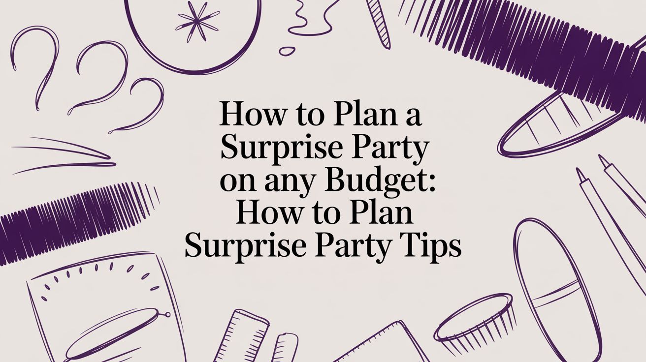 How to Plan a Surprise Party That Feels Like a Gift | GiftSong | GiftSong