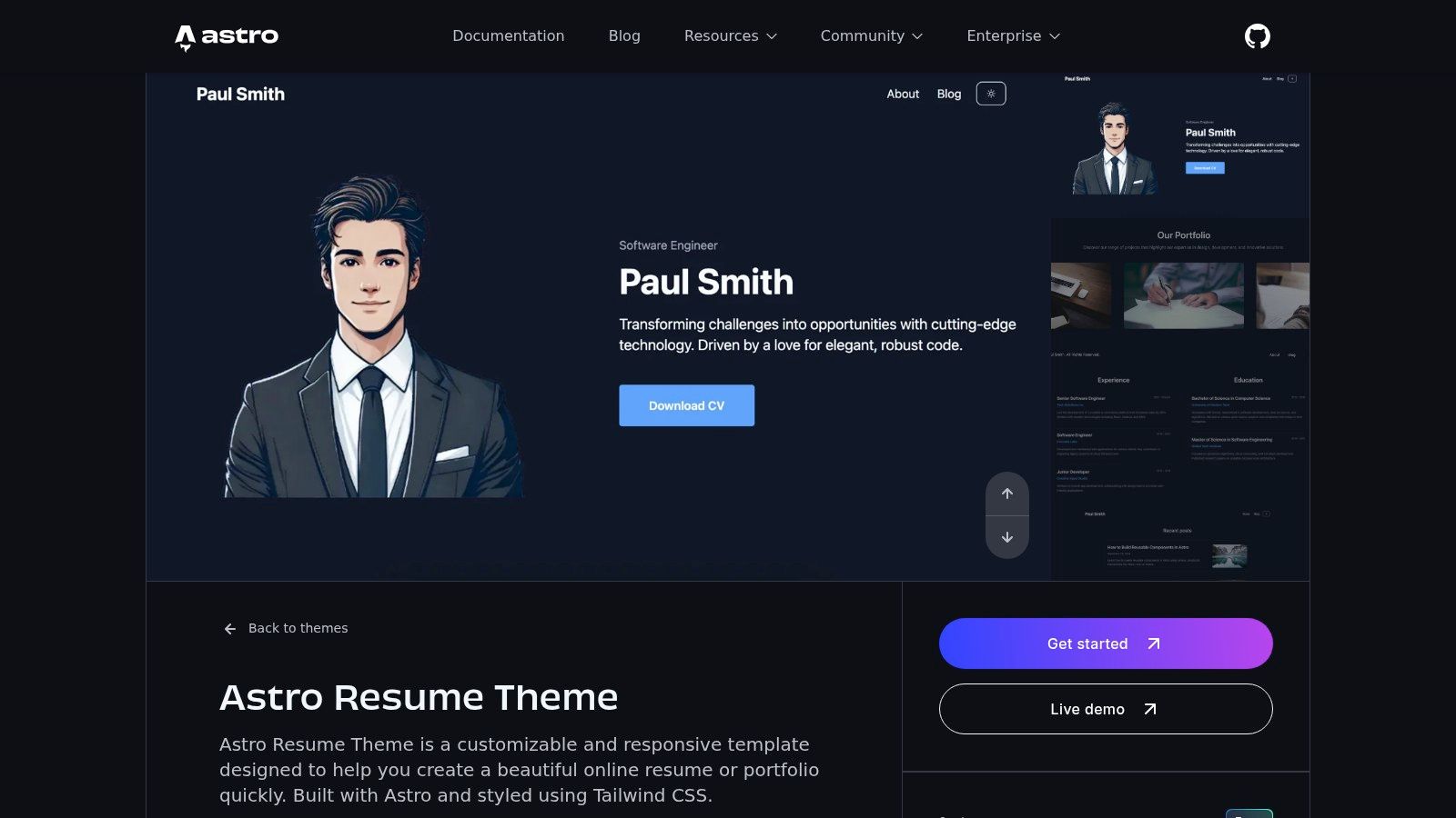 BootstrapMade – MyResume