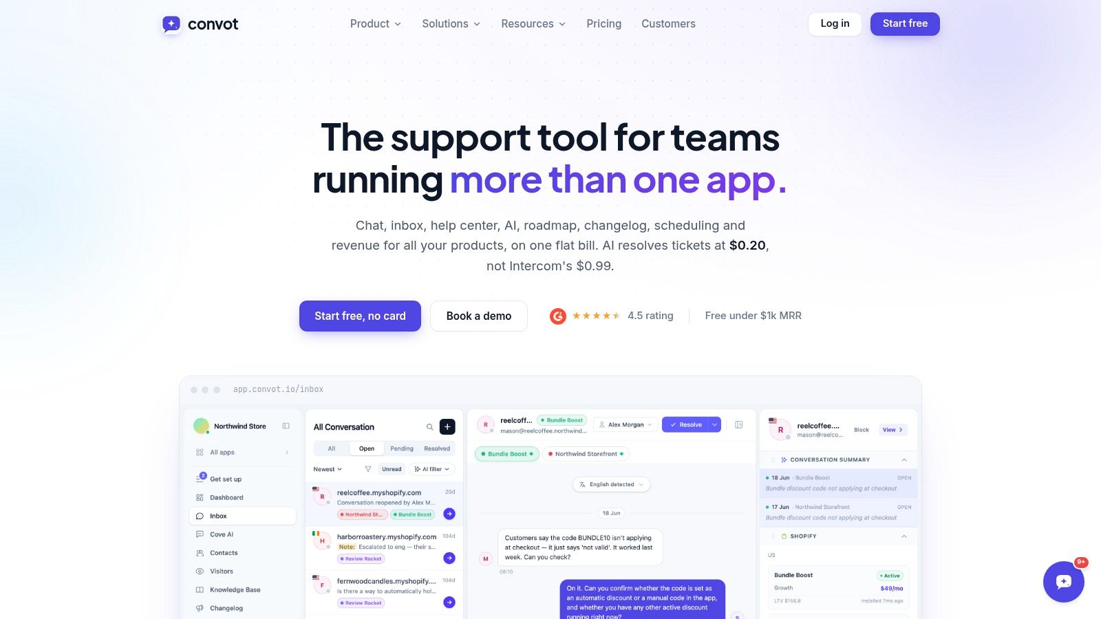 Screenshot from https://convot.io