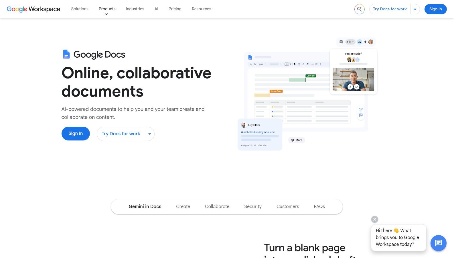 Google Docs (Google Workspace)