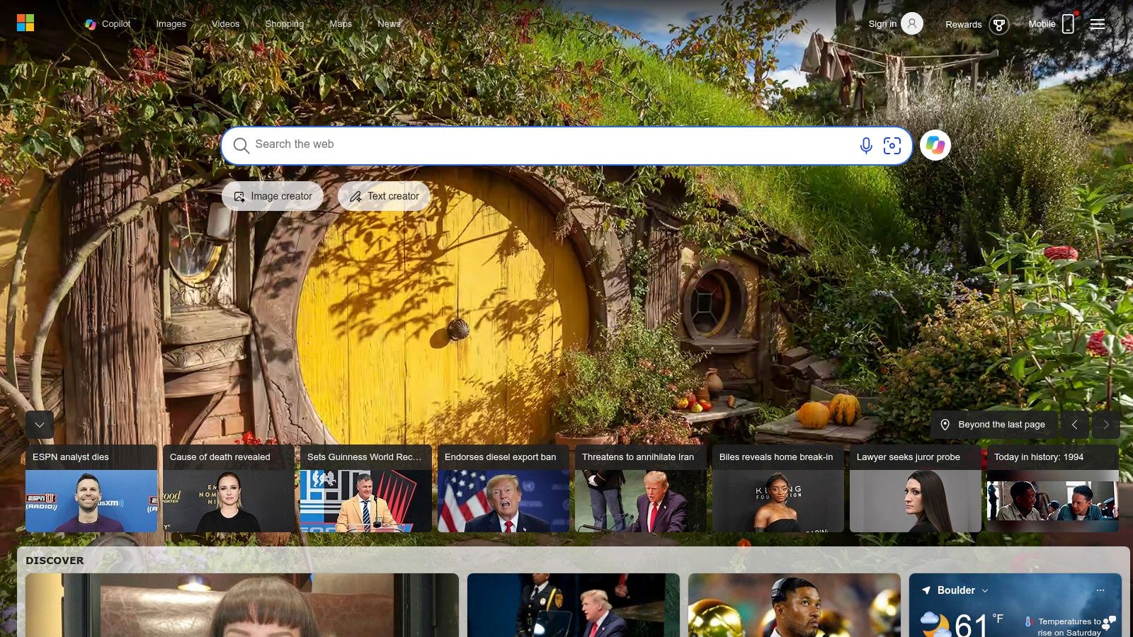 Microsoft Copilot Search (Bing)