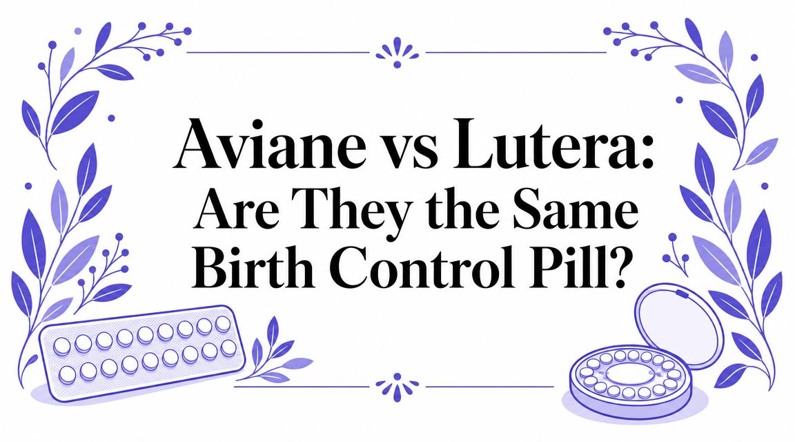 FindMyScript | Aviane vs Lutera: Are They the Same Birth Control Pill?