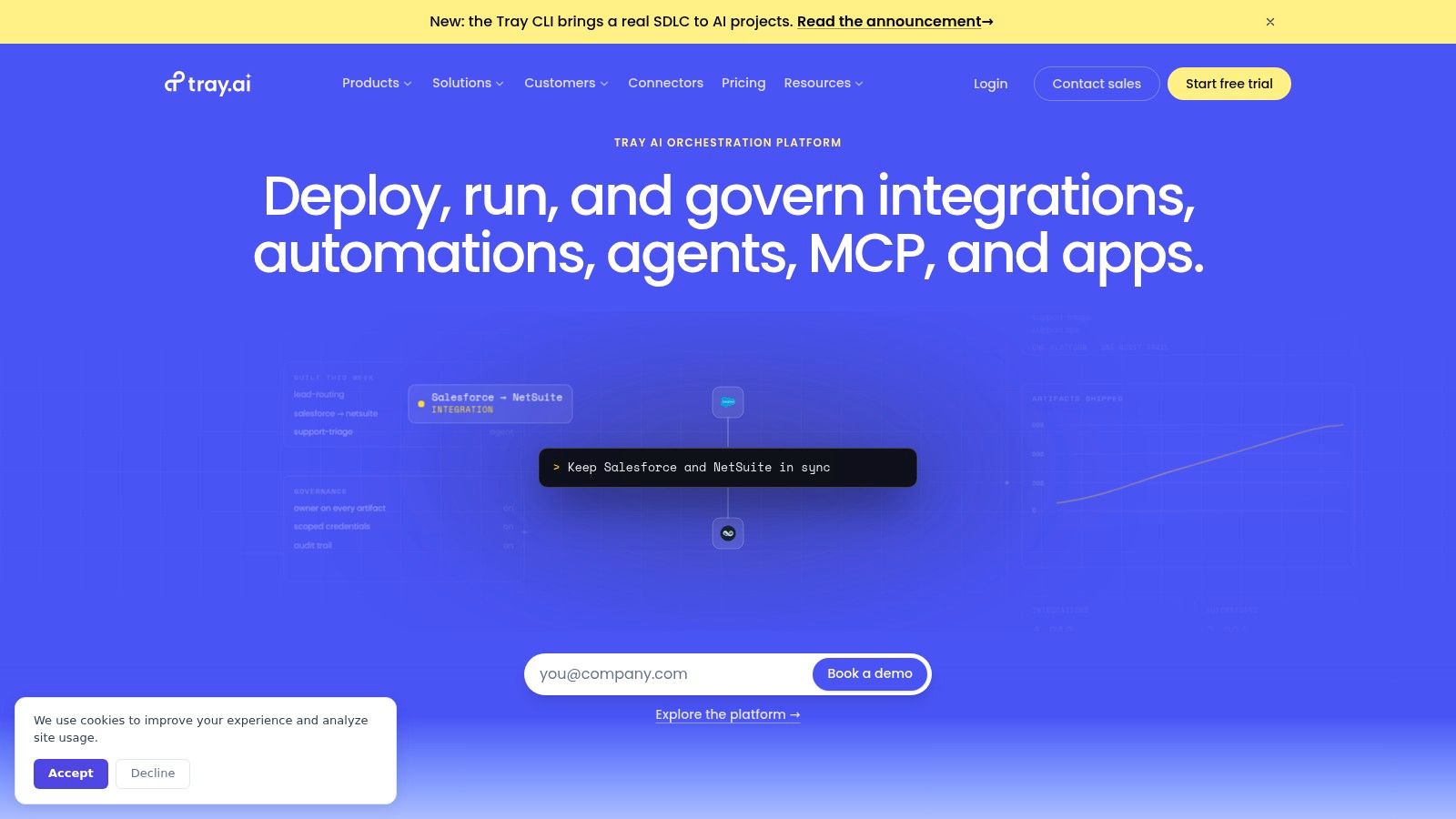 Tray (Tray.ai, formerly Tray.io)
