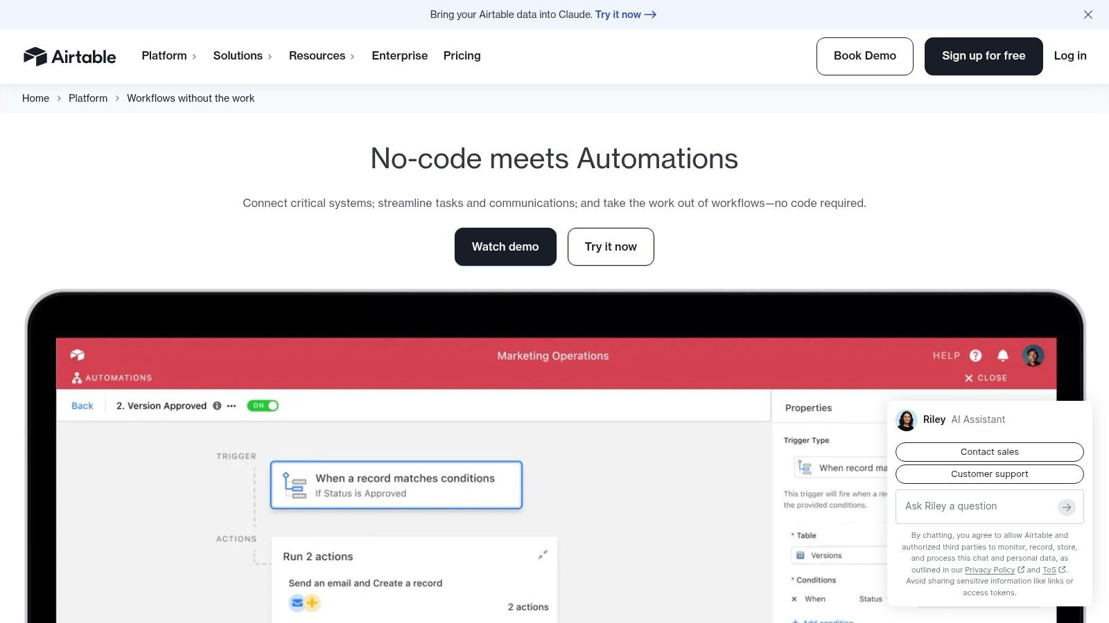 Airtable Automations