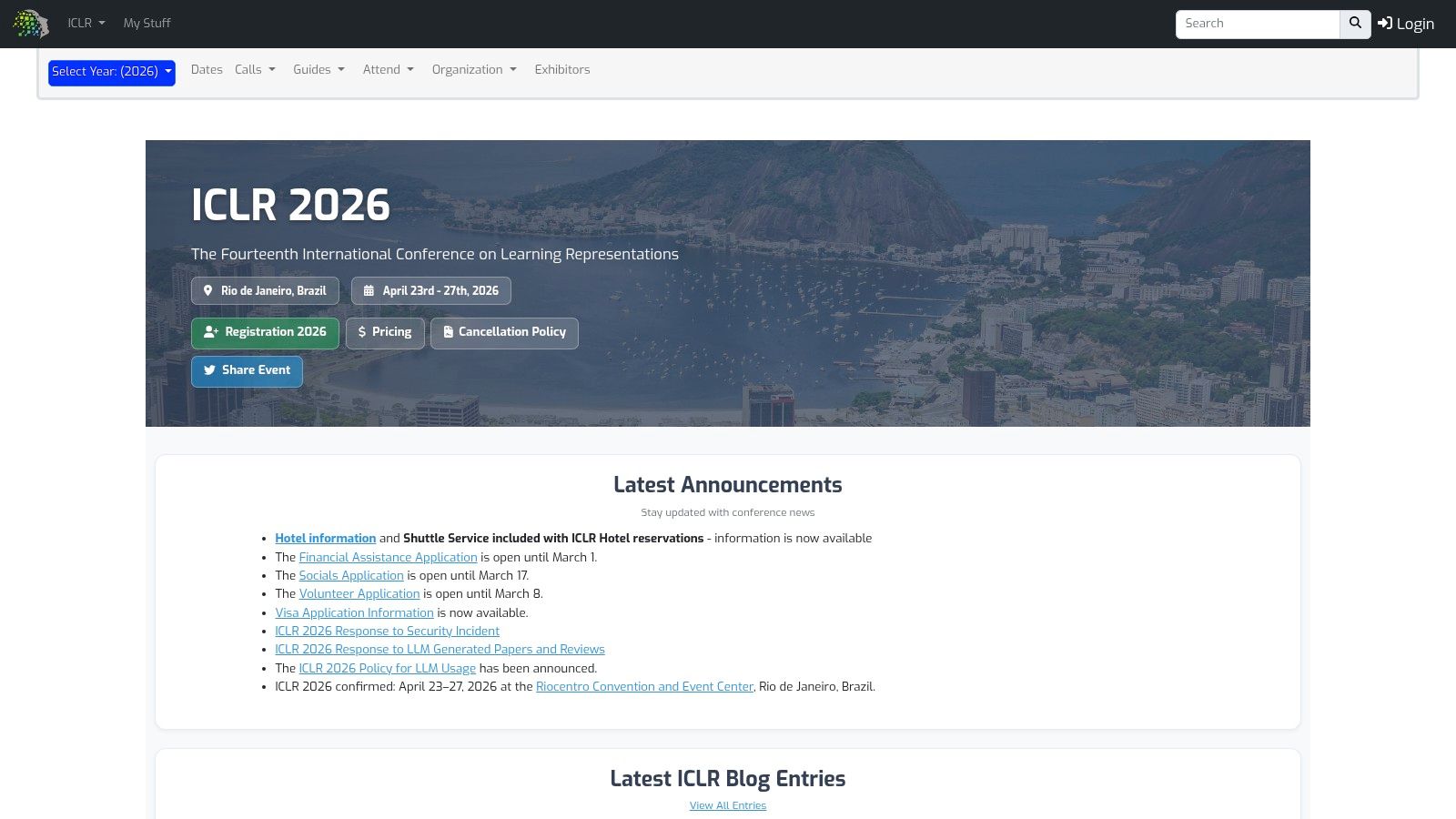 ICLR (International Conference on Learning Representations)