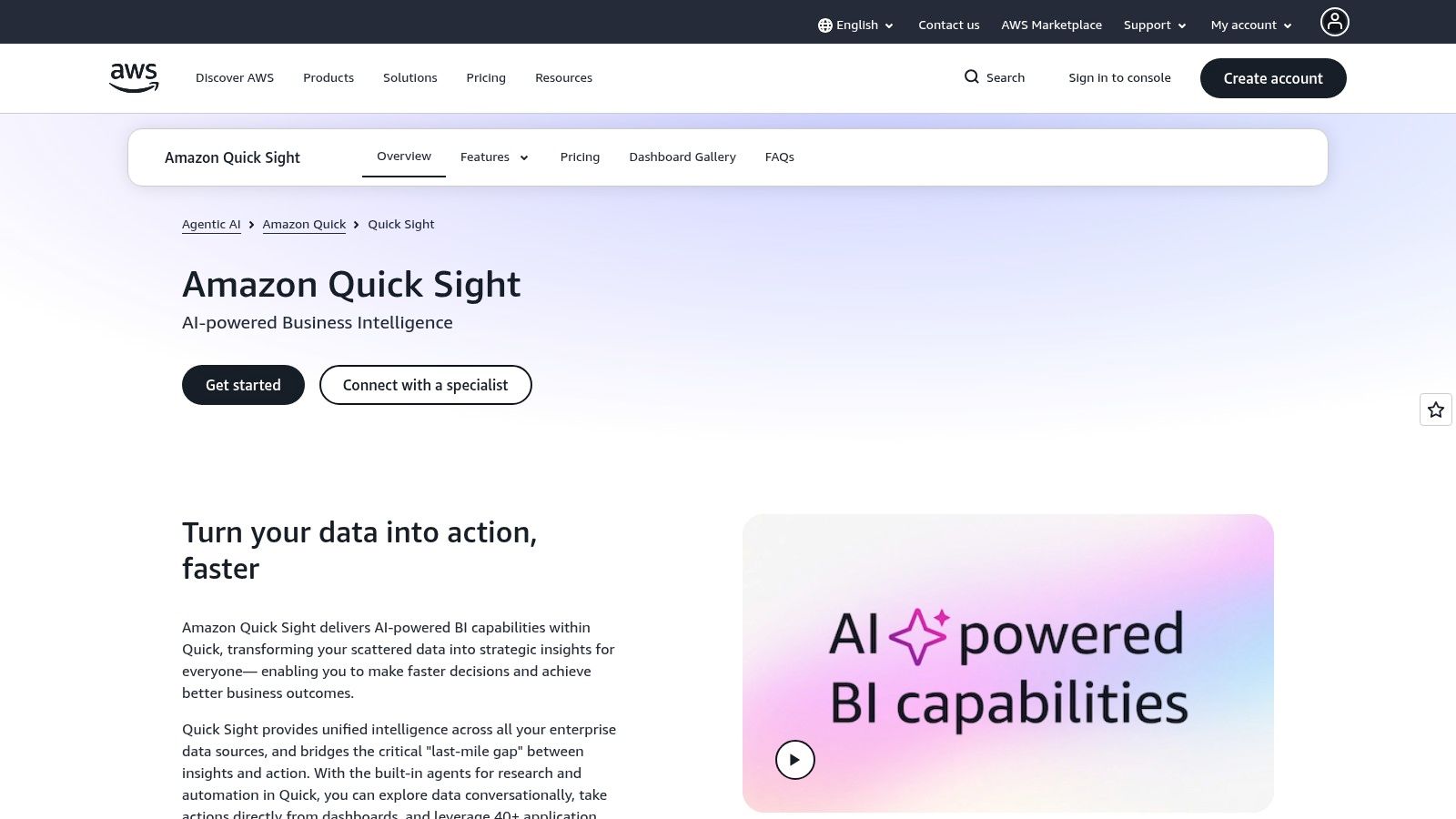 Amazon QuickSight