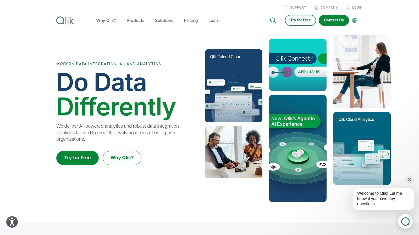Qlik Cloud Analytics (Qlik Sense)