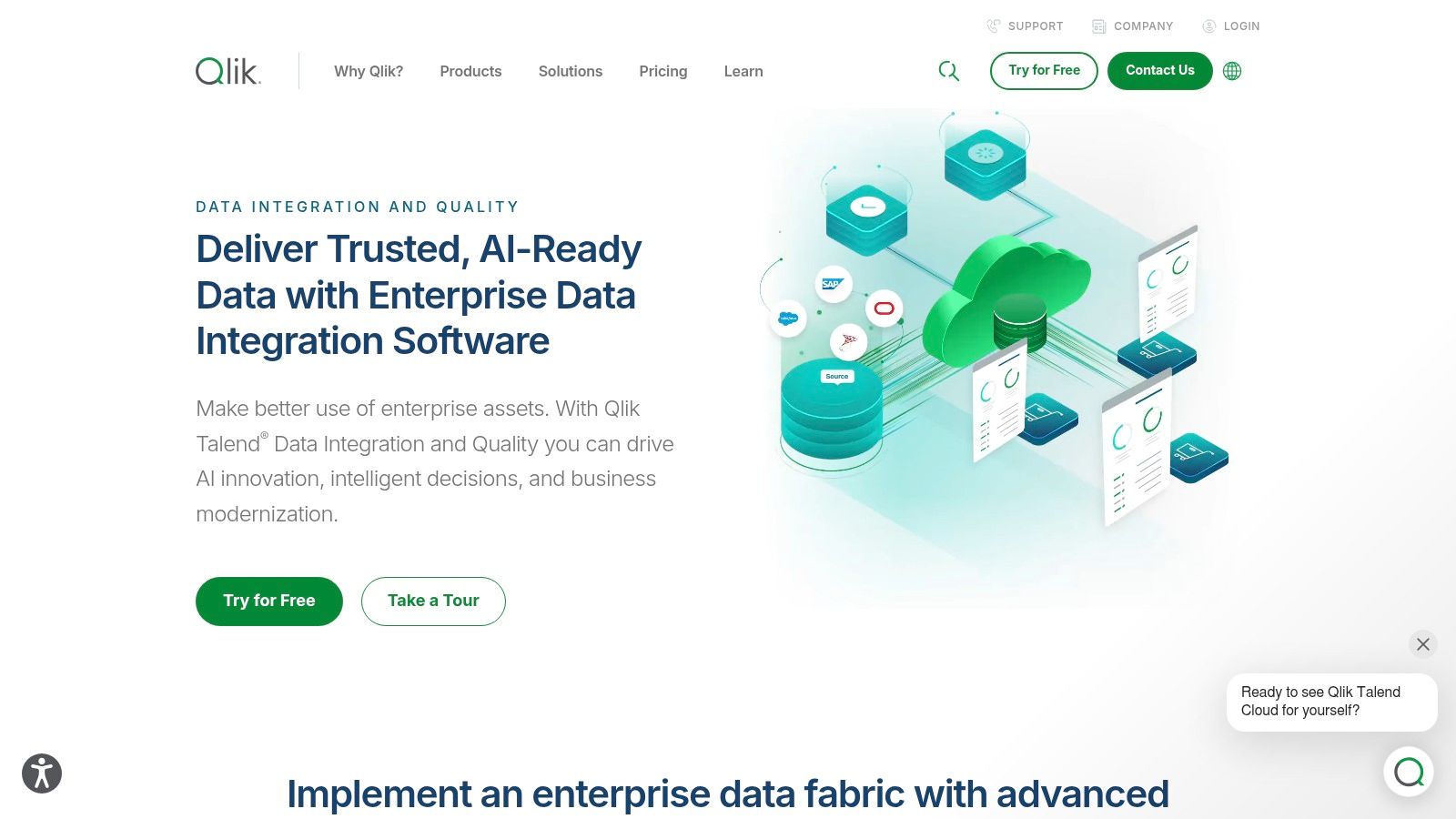 Qlik Talend Cloud (Data Integration & Quality)