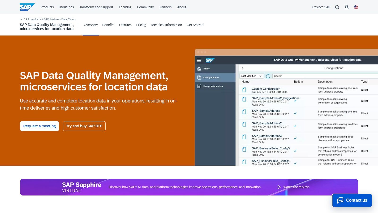 SAP Data Quality Management microservices & SAP Information Steward