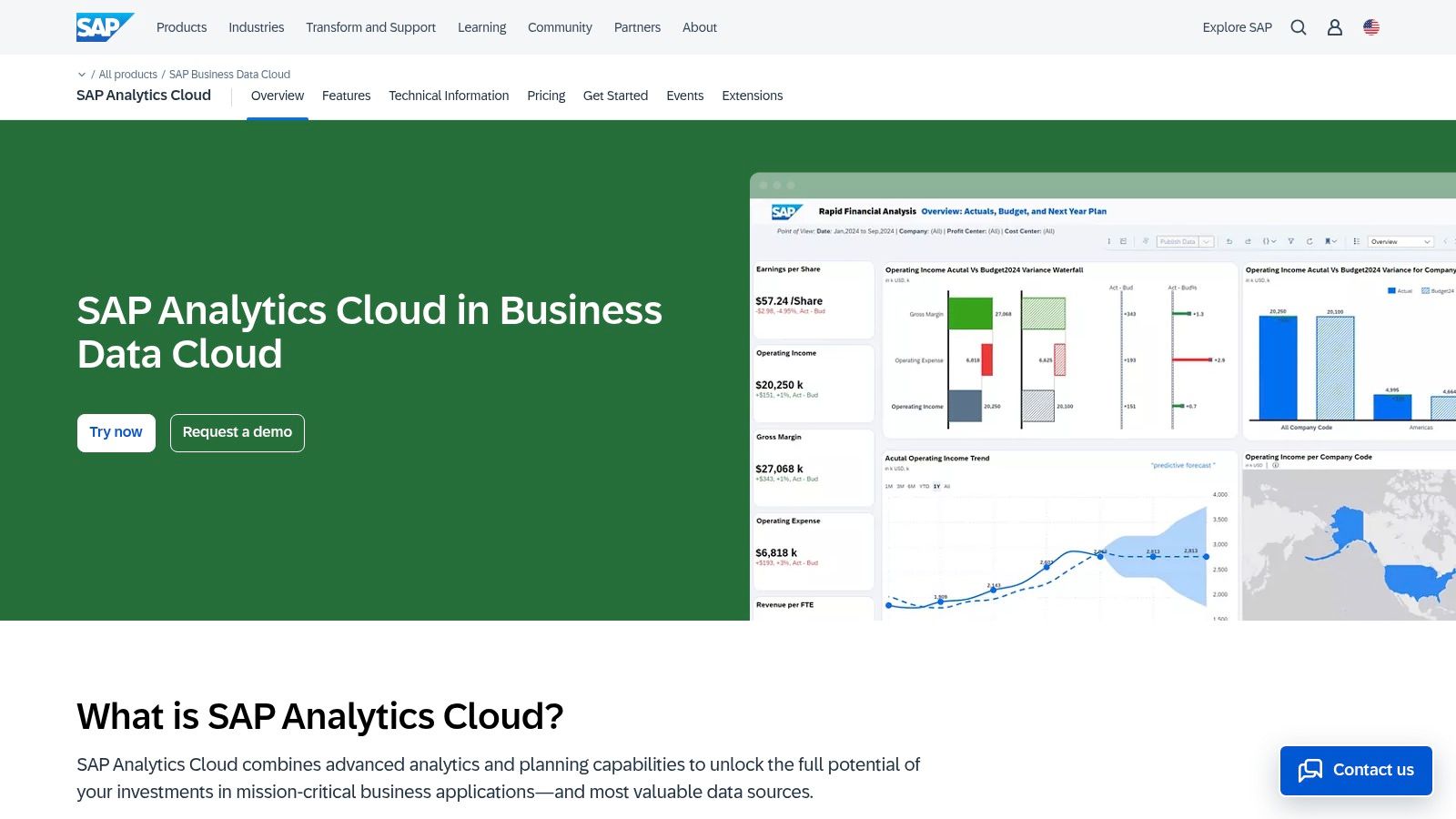 SAP Analytics Cloud (SAC)