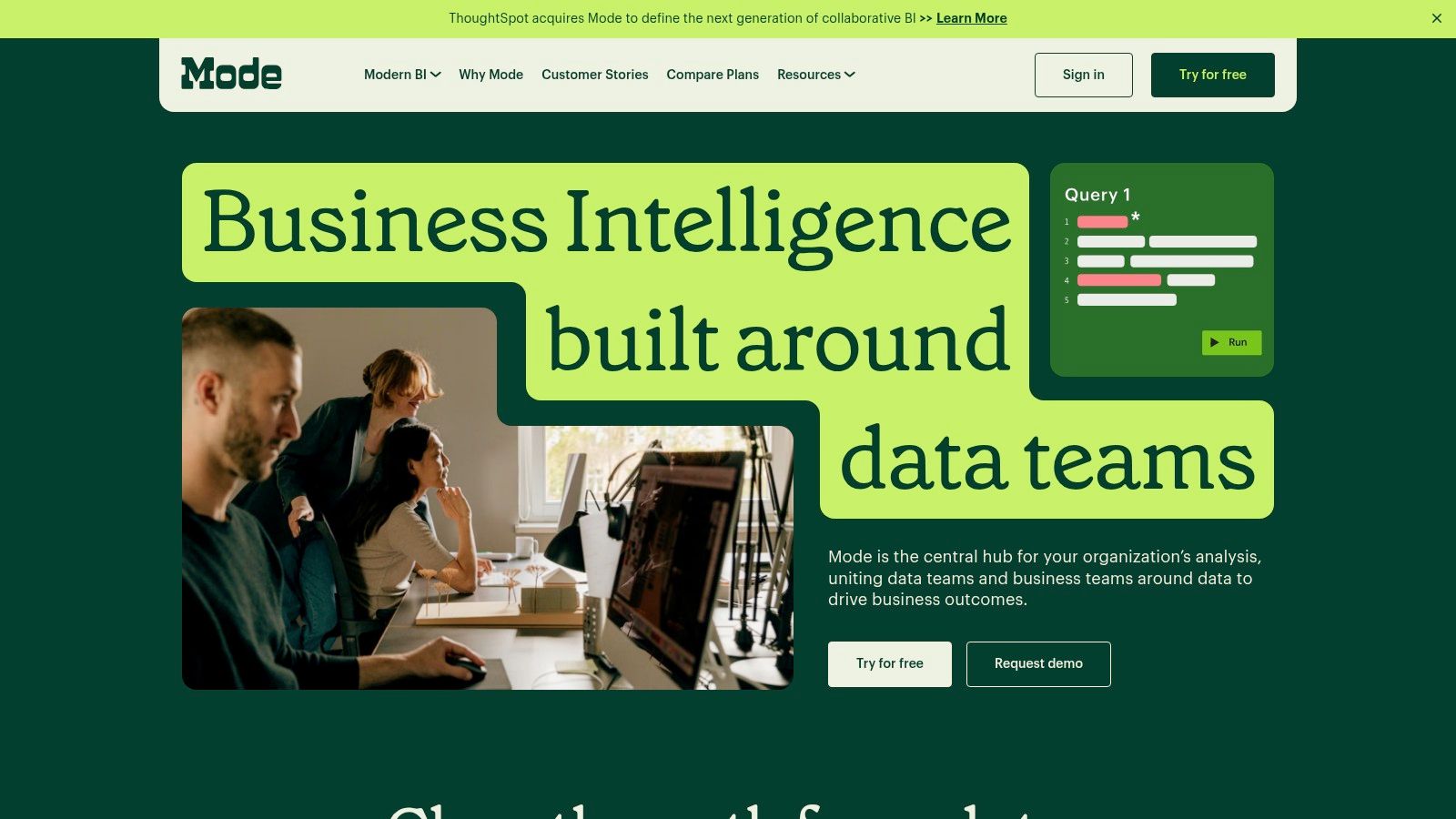 Mode Analytics