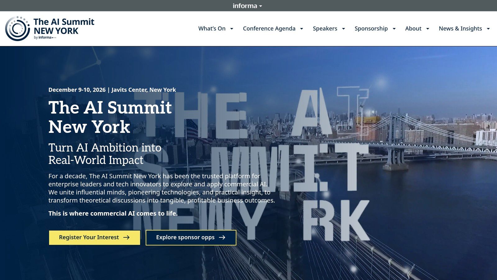 The AI Summit New York (Informa Tech)